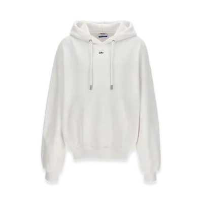 Off-White Off Stamp Hoodie "White"