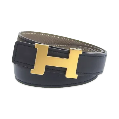 Hermes Women's Mini Constance Belt "Black"