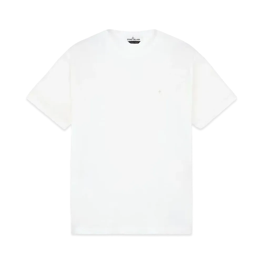Stone Island 21213 60/2 COTTON JERSEY_SLIM FIT "White"