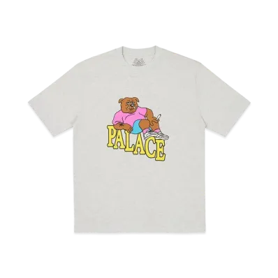 PALACE Doghouse T-Shirt "Grey Marl"