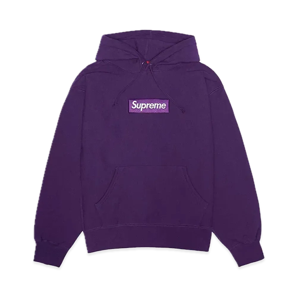 Supreme Box Logo Hooded Sweatshirt "Purple" (23FW)