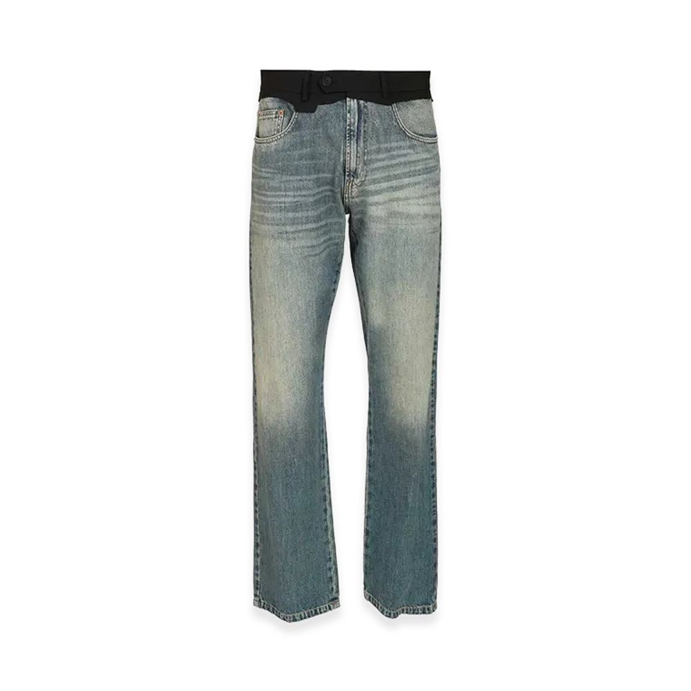 MM6 Maison Margiela Jeans With Waistband "Blue"