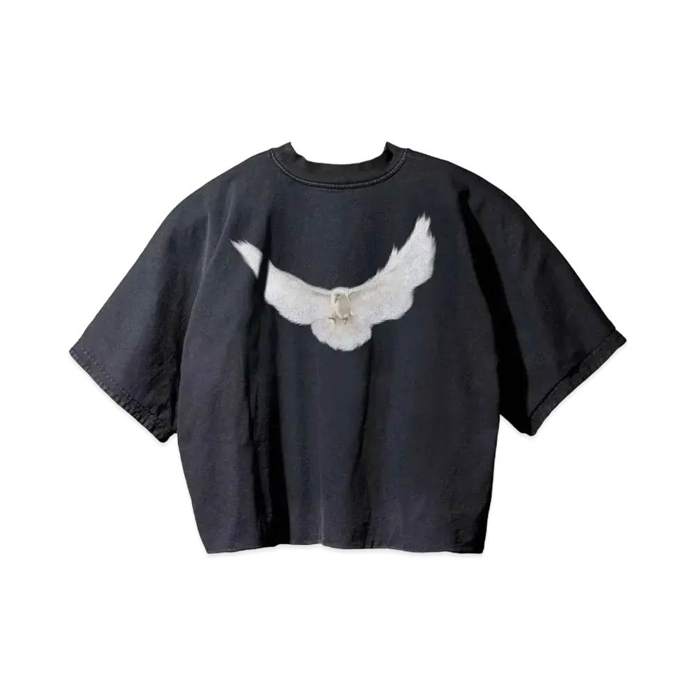 YEEZY GAP Dove No Seam Tee "Washed Black"
