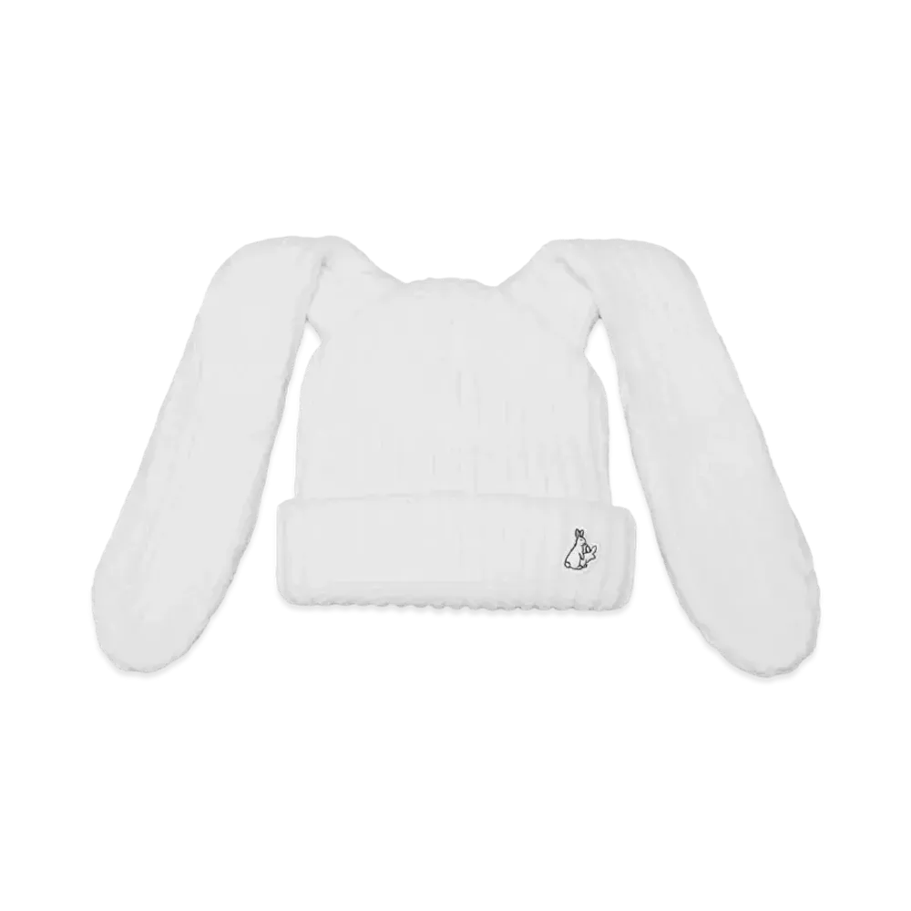 FR2 Bunny Ears Beanie "White"