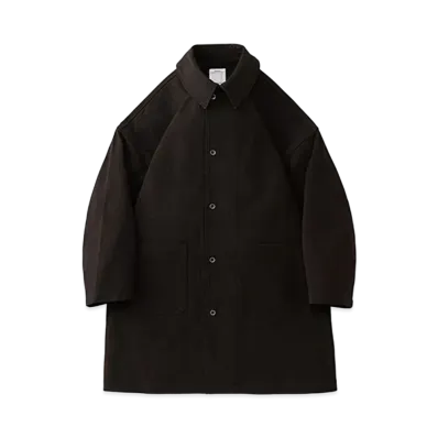 visvim VARJAK SHOP COAT "Black"