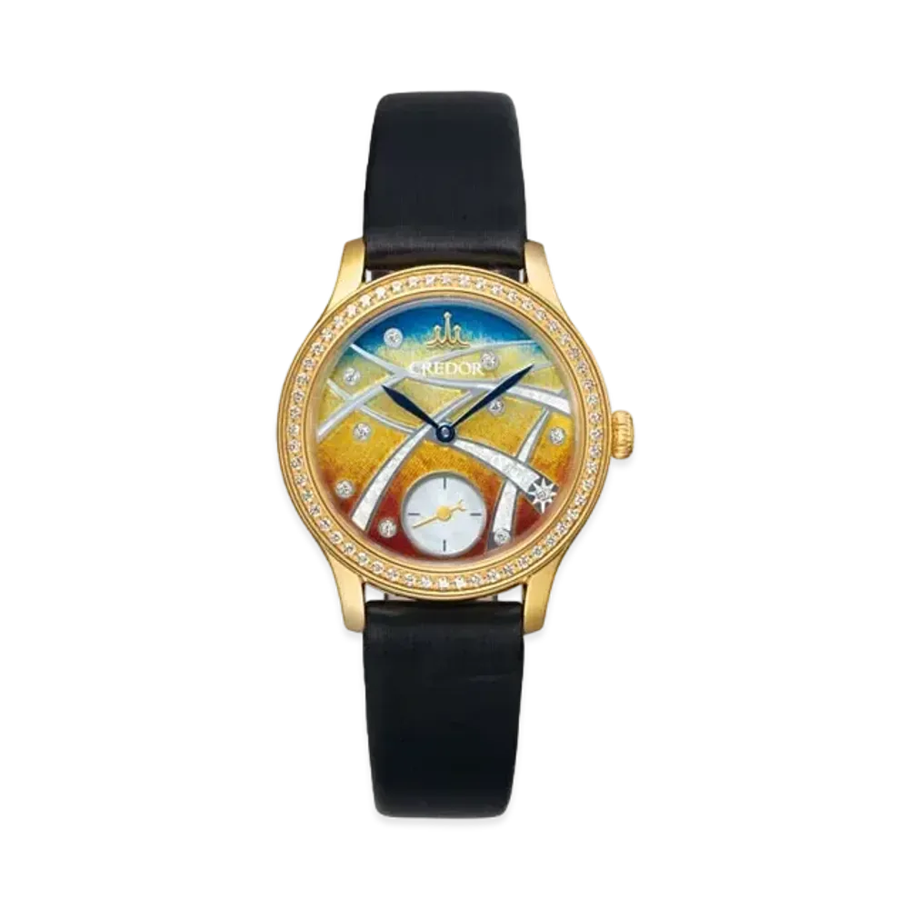 CREDOR Art Piece Collection Caliber 6898 20th Aniversary Enamel Dial Limited Model GTBE998