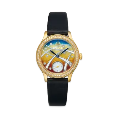 CREDOR Art Piece Collection Caliber 6898 20th Aniversary Enamel Dial Limited Model GTBE998