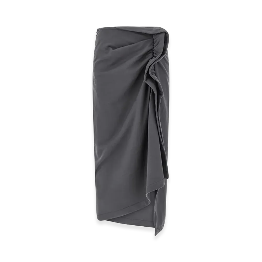 DRIES VAN NOTEN Women's 'Hanam' Skirt "Gray"