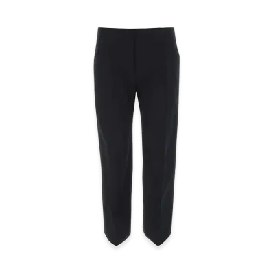 Bottega Veneta Women's Cotton Cropped Cut Pant "Midnight Blue"