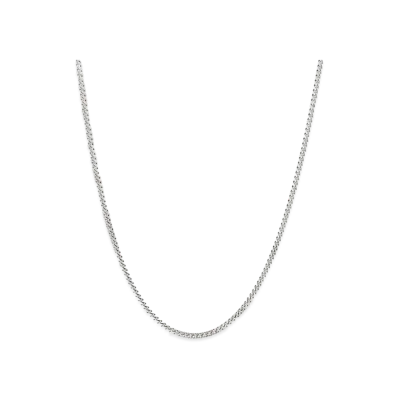 TOMWOOD Curb Chain M "Silver"