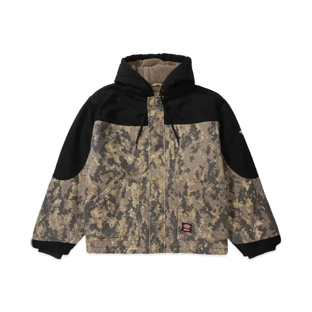 Supreme x Dickies Cordura Hooded Work Jacket "Digi Camo"