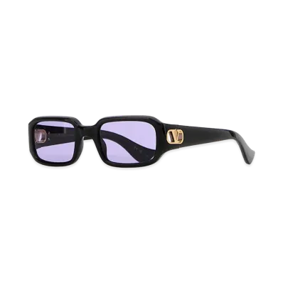 Valentino Women's Acetate Sunglasses "Black"