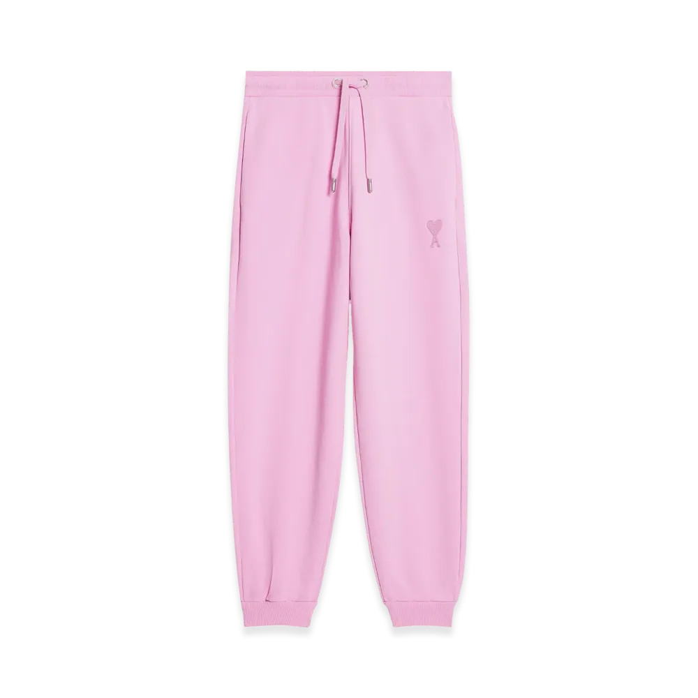 AMI PARIS Cotton Track Pants "Pink"