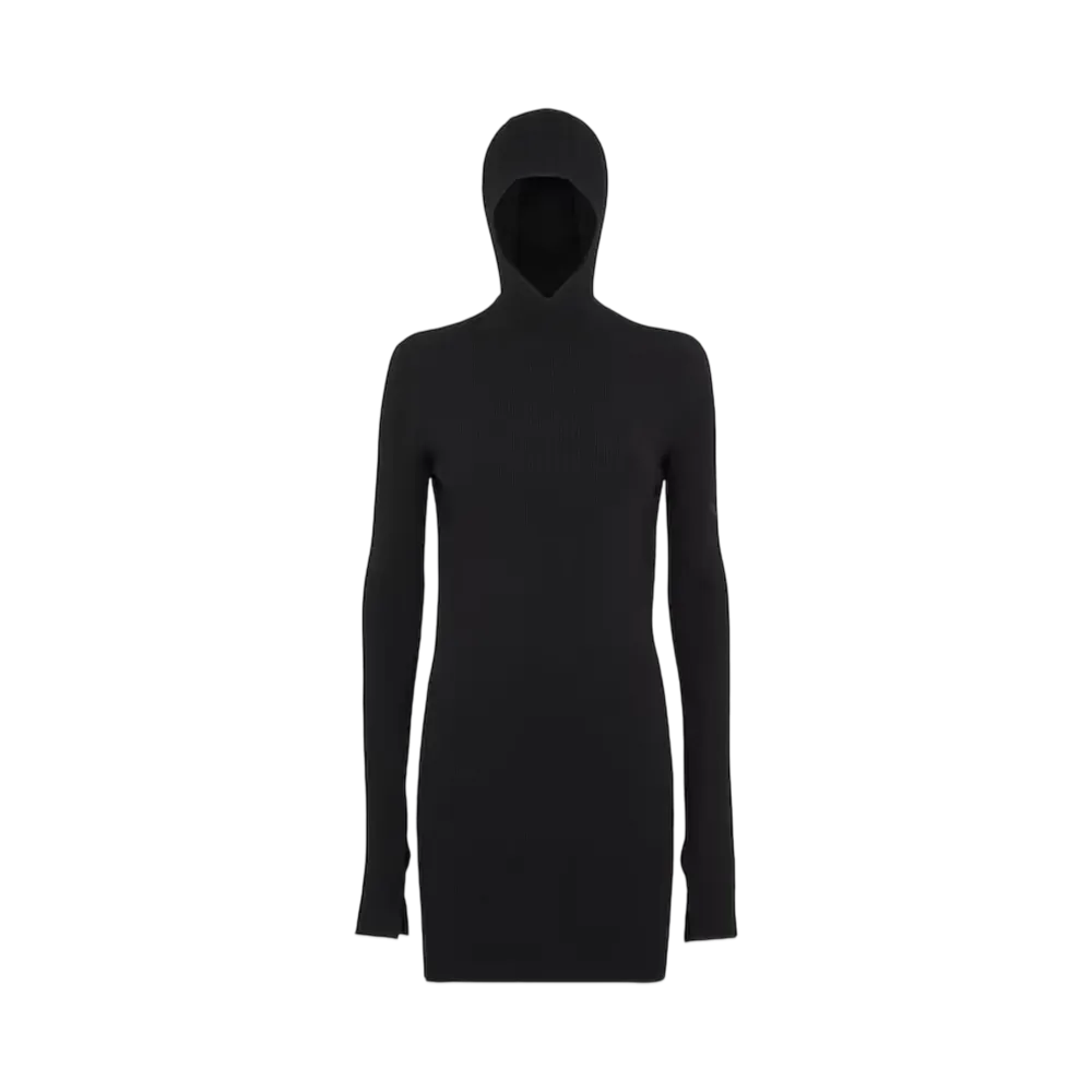 FENDI Women's Wool & Silk Dress "Black"