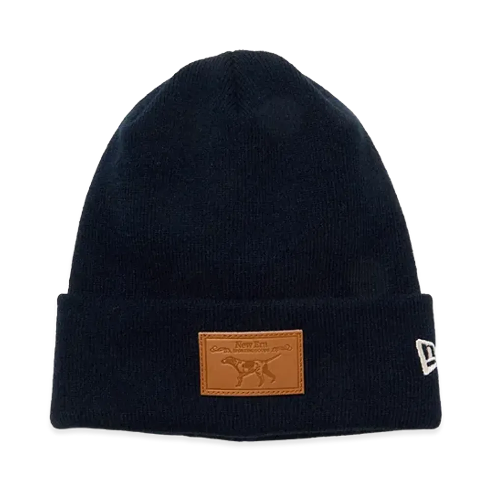 NEW ERA OUTDOOR x Takayuki Ohashi Basic Cuff Knit Dog Patch "Navy"