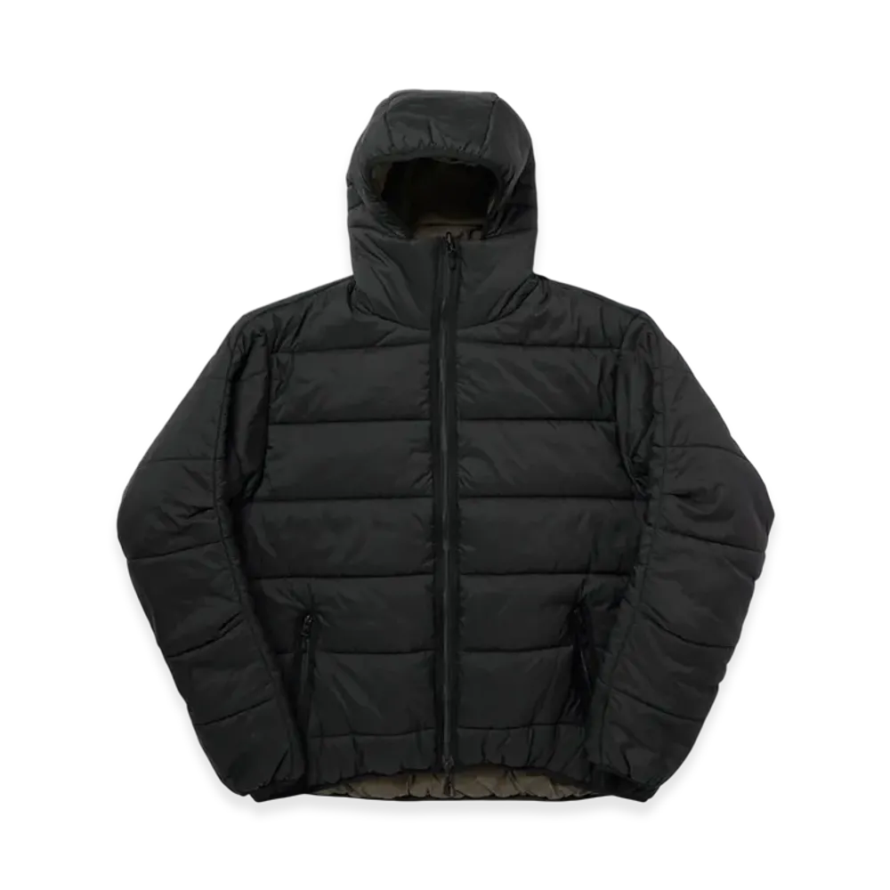 DAIWA PIER39 Tech Reversible Climbers Puff Jacket "Black x Brownkhaki"
