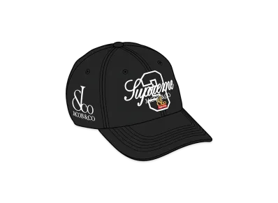 Supreme x La Martina 6-Panel "Black"