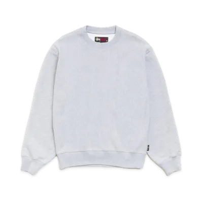 Stussy Fleece Crew "Grey Heather"