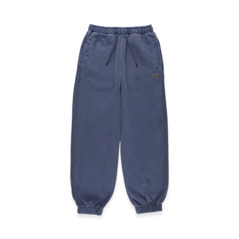 WIND AND SEA Damage Pigment Sweat Pant "Blue"