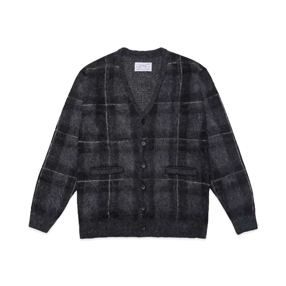Rafu Mohair Cardigan "BLACK"