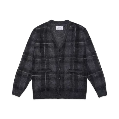 Rafu Mohair Cardigan "BLACK"