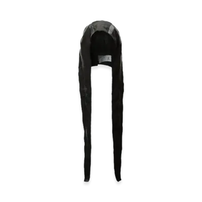 THUG CLUB Seam Sealed Taped Line Hooded Scarf "Black"