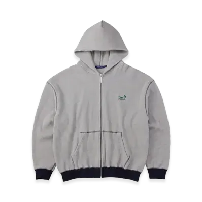 FEELS. Heavy Thermal Hoodie "Gray"