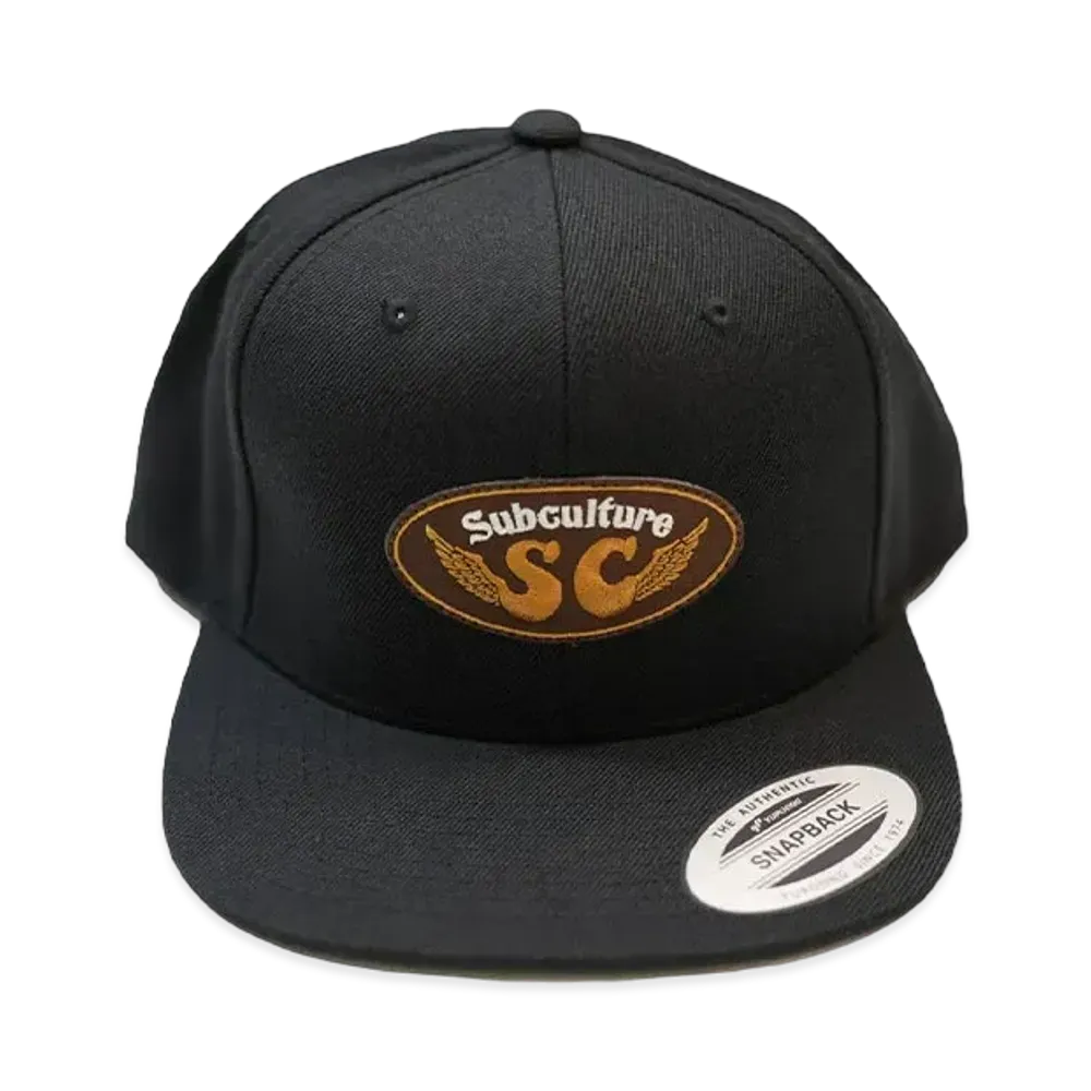SubCulture Logo Snapbackcap "Black"