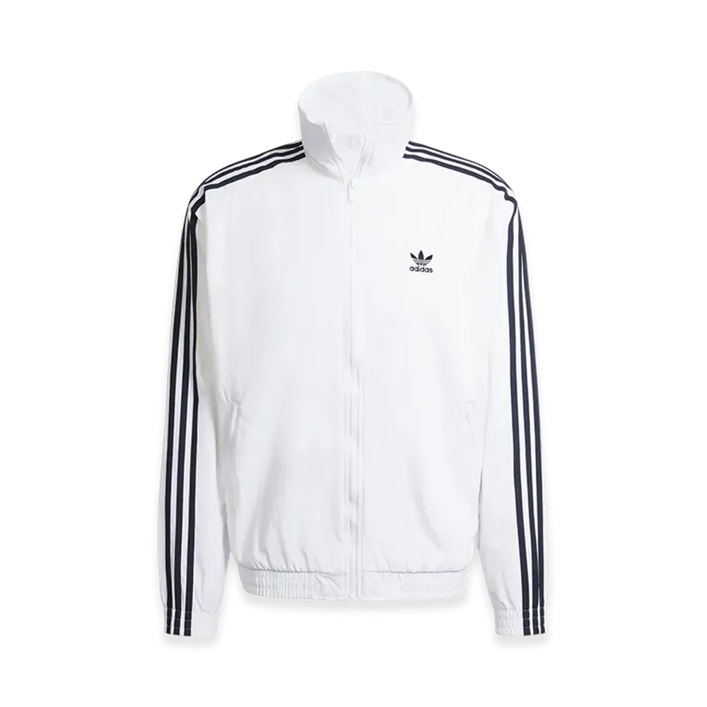 adidas Adicolor Woven Firebird Track Top (Jersey) "White/Black"