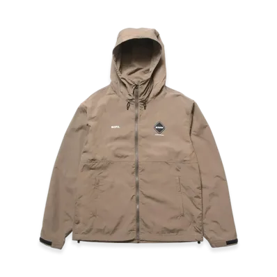 F.C.Real Bristol Nylon Hooded Blouson "Mocha"
