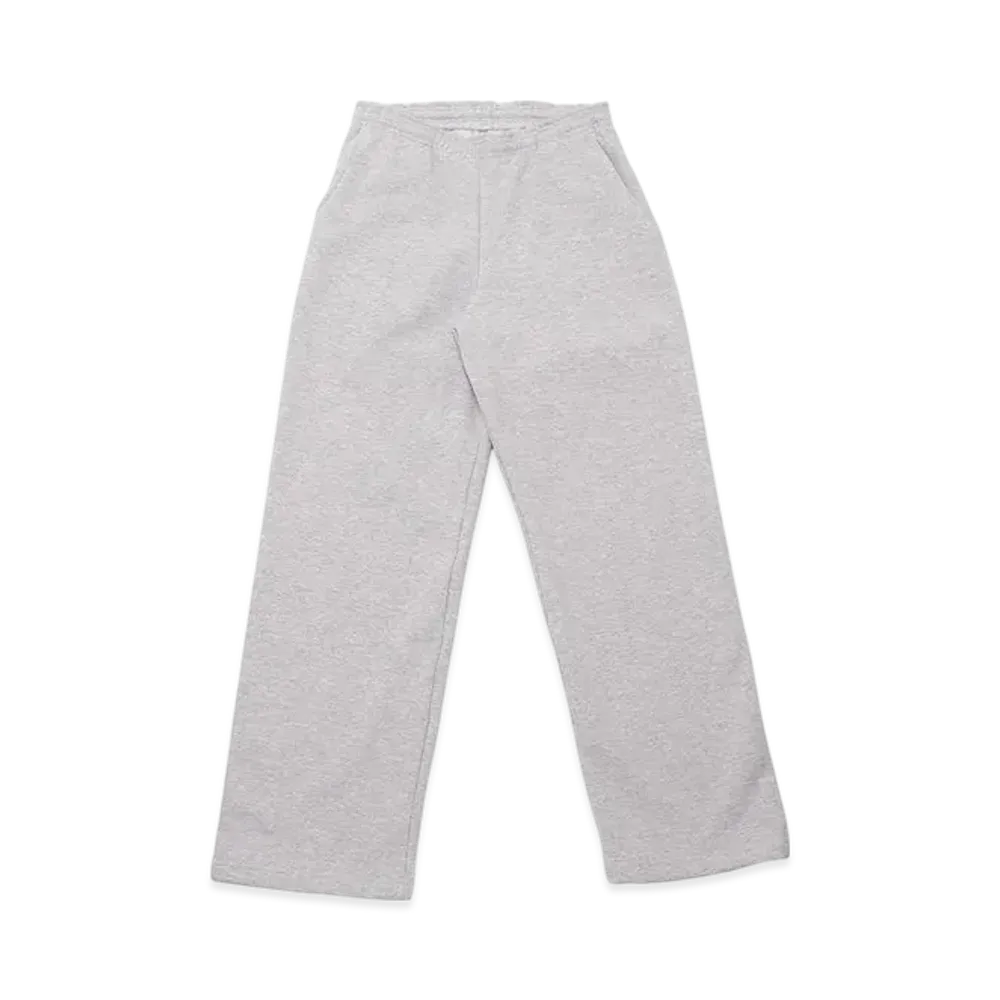Los Angeles Apparel 14 OZ Heavy Fleece Straight Leg Sweatpants "Ash Gray"
