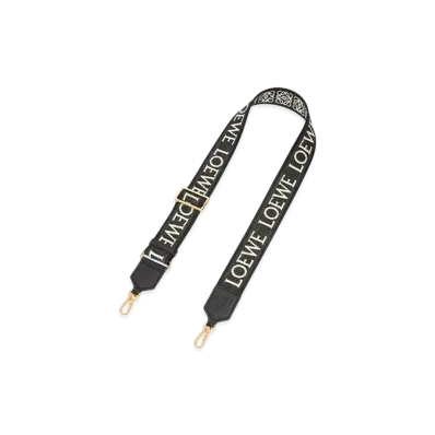 LOEWE Anagram Strap "Black/Gold"