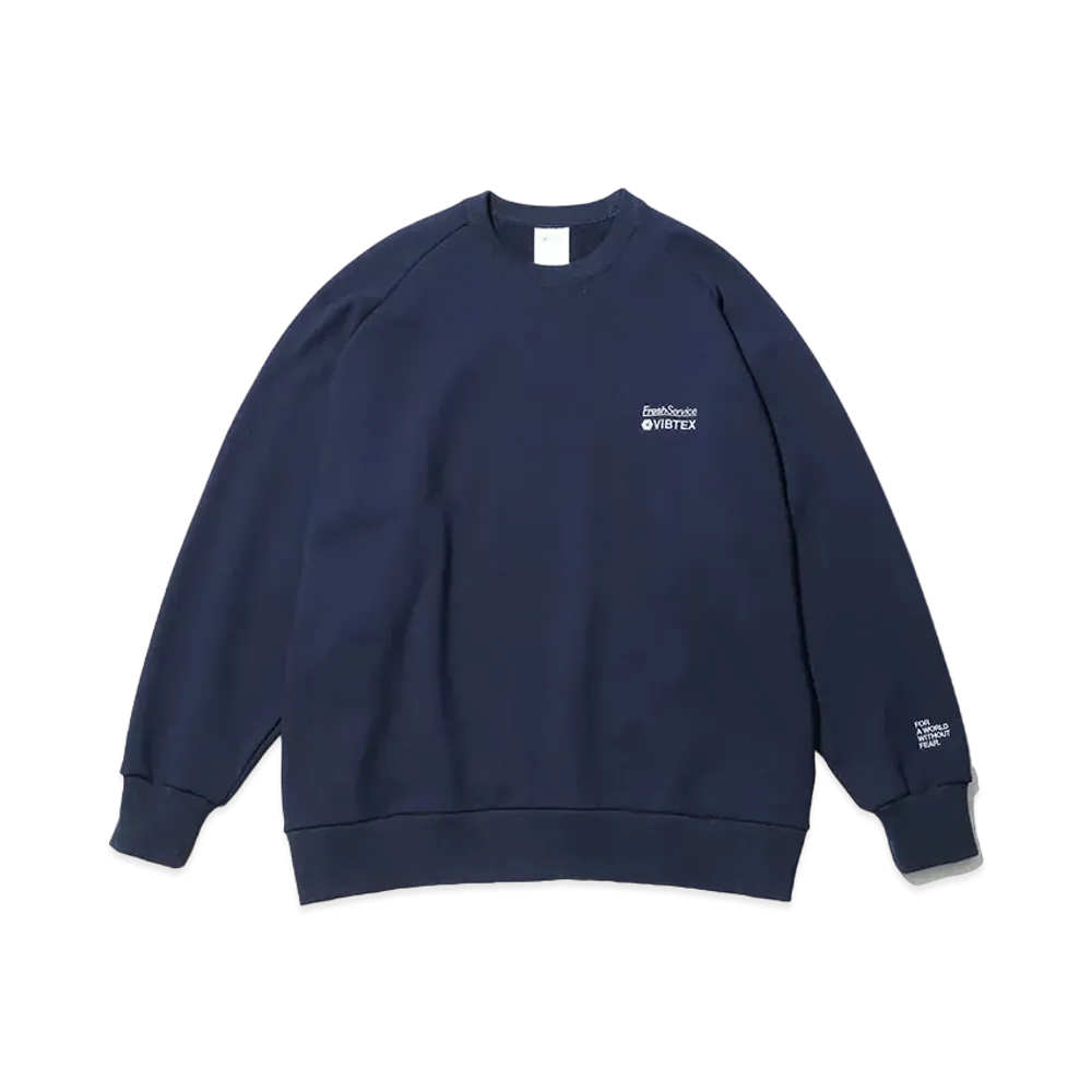 FreshService VIBTEX for Freshservice Sweat Crew Neck Pullover "Navy"