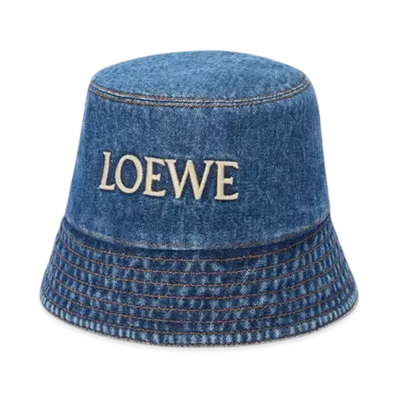 LOEWE Bucket Hat "Denim Blue"