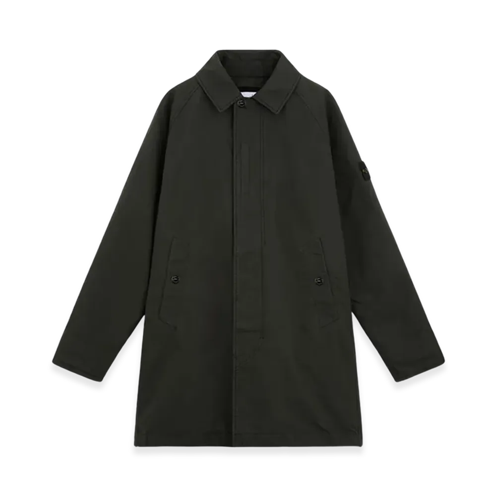 Stone Island 70249 David-TC Car Coat - 24FW "Lead Grey"