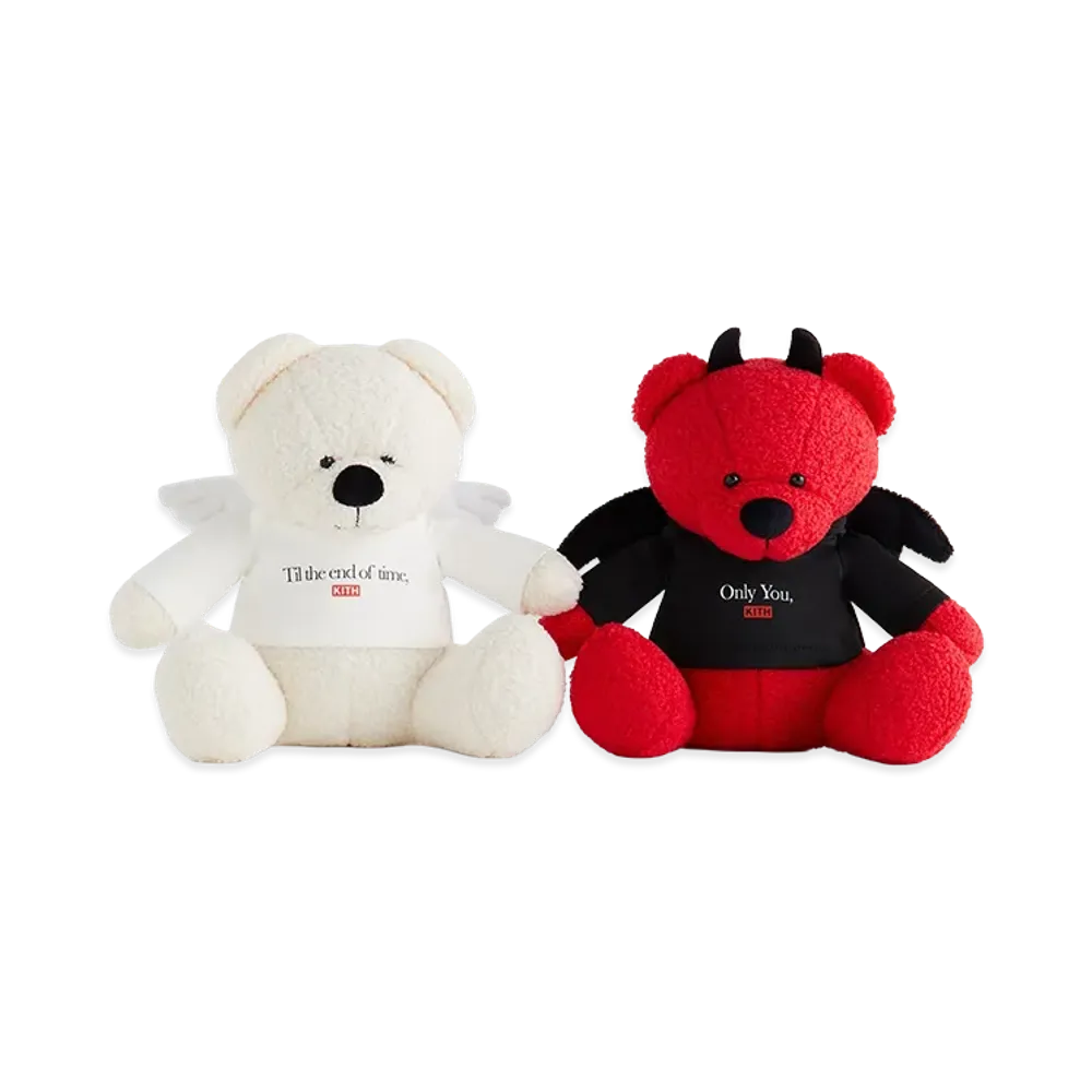 Kith Cupid And Devil Bear Set "Multi"