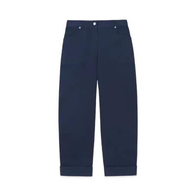 Paul Smith Women's Chino Baker Pants "Navy"