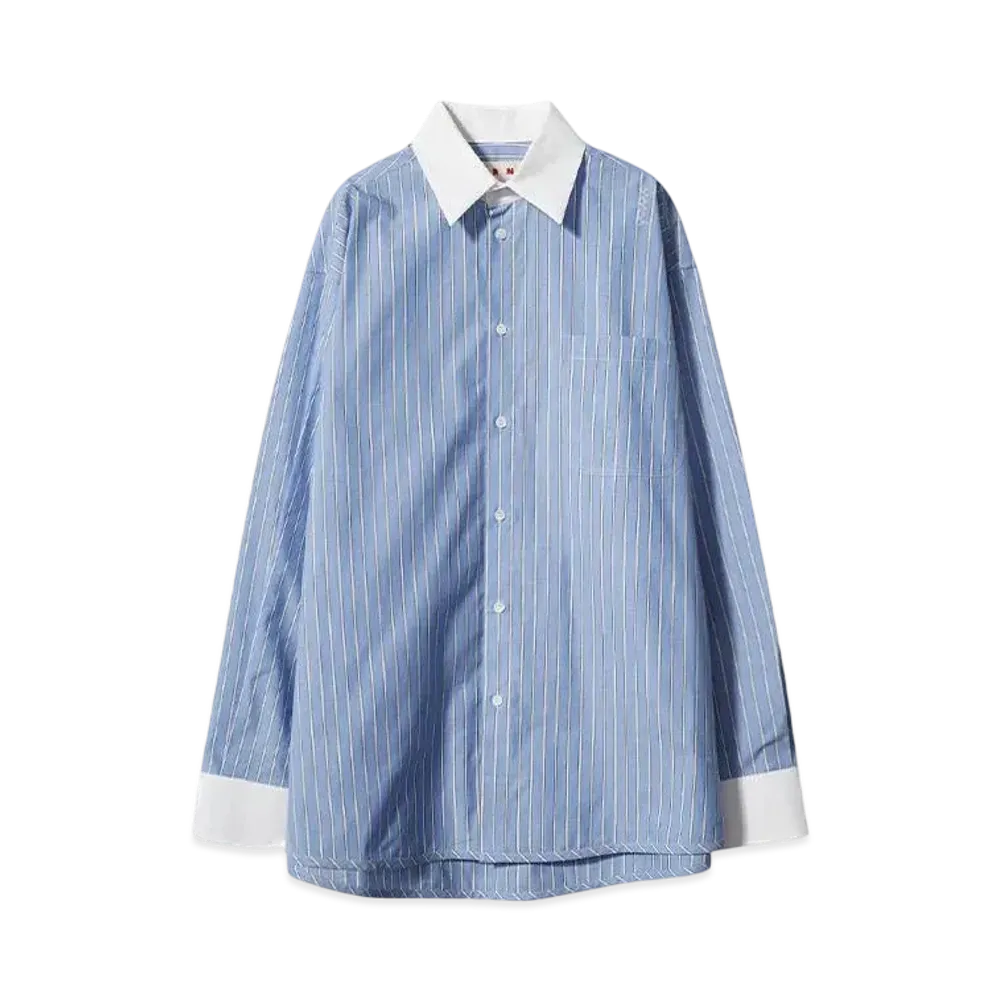 MARNI SHIRT "BLUE CHINA"