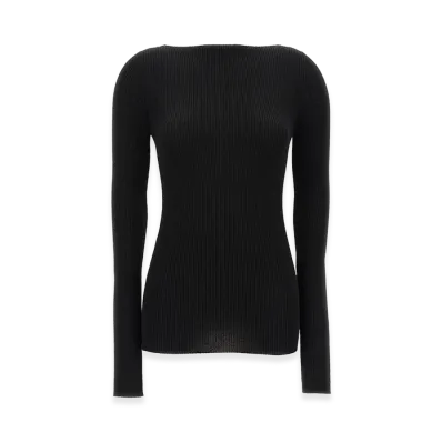 Rick Owens Women's Al Top' Sweater "Black"