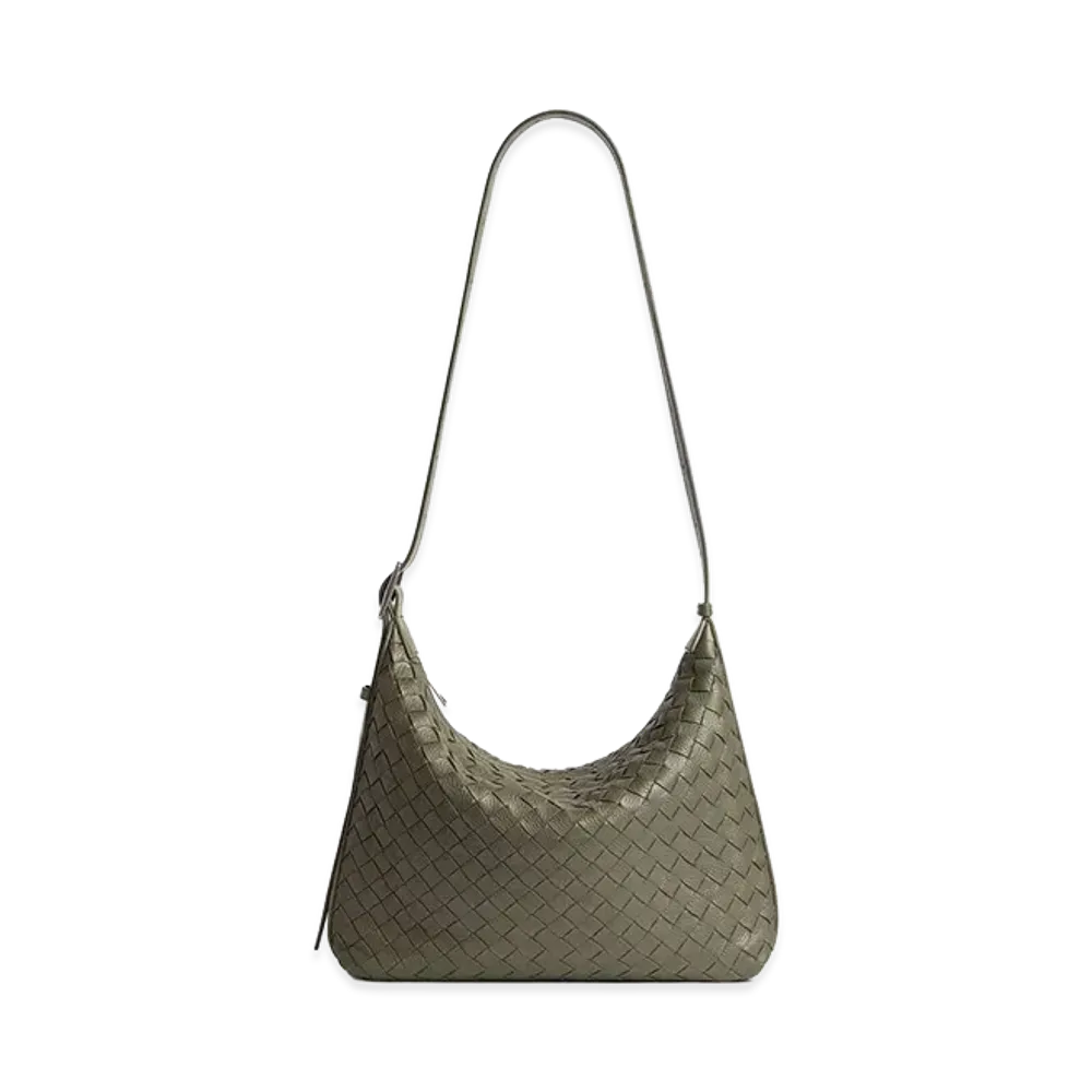 Bottega Veneta Small Traveller "Crocodile"