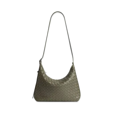 Bottega Veneta Small Traveller "Crocodile"
