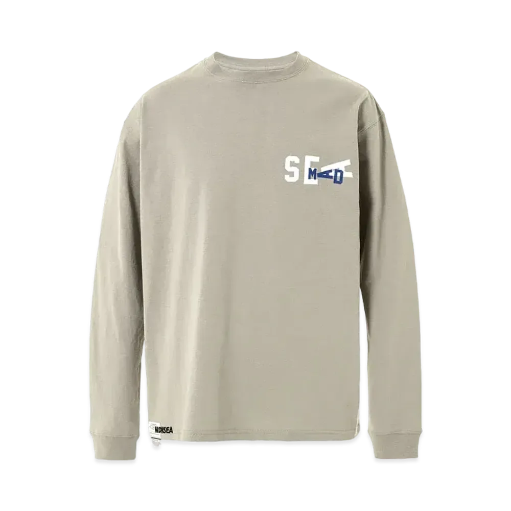 WIND AND SEA x MADNESS L/S TEE (SEA) "Gray"