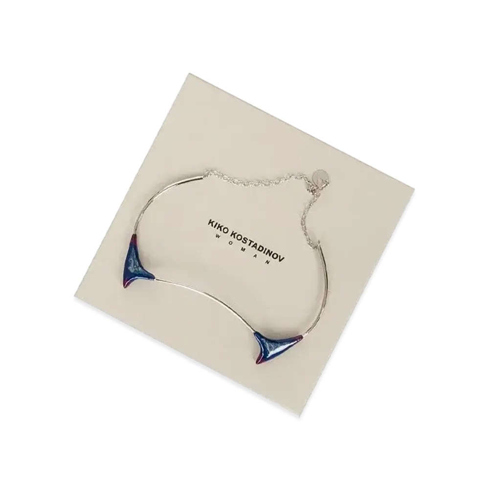 KIKO KOSTADINOV Ursa Necklace "Silver / Blue Gradient"