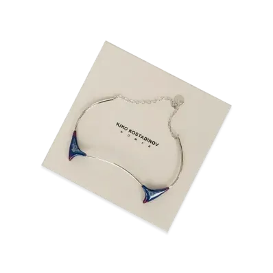 KIKO KOSTADINOV Ursa Necklace "Silver / Blue Gradient"