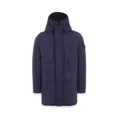 Stone Island 70333 Naslan Down-TC Parka - 21FW "Navy Blue"