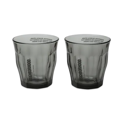 NEIGHBORHOOD Logo Duralex GlaSS-M Set "Gray"
