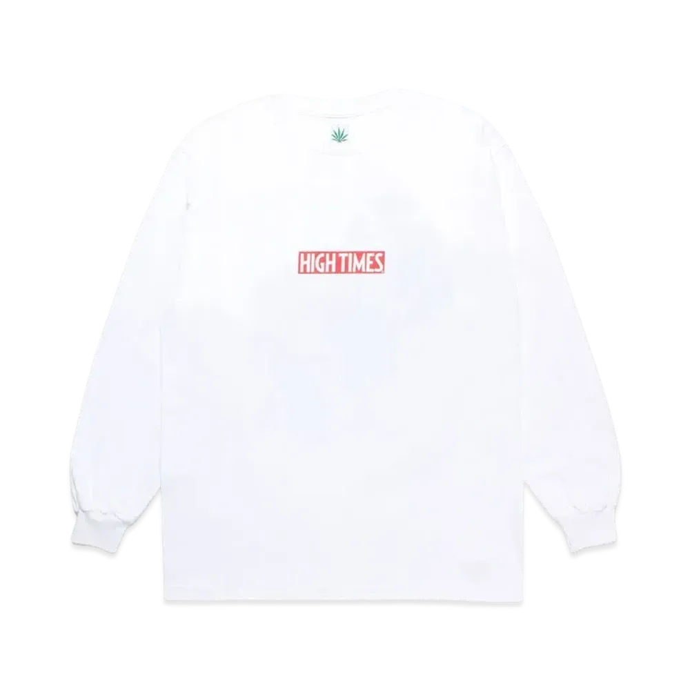 WACKO MARIA x HIGH TIMES Long Sleeve Tee "White"
