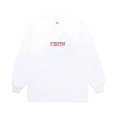 WACKO MARIA x HIGH TIMES Long Sleeve Tee "White"