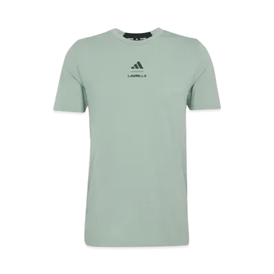 adidas Les Mills Graphic Short Sleeve T-shirt "Silver Green"