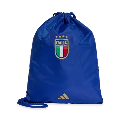 adidas Italy 26 Soccer Gymsack "Bold Blue/Light Football Gold"